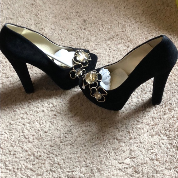 Delicious Velvet heels - Picture 4 of 6